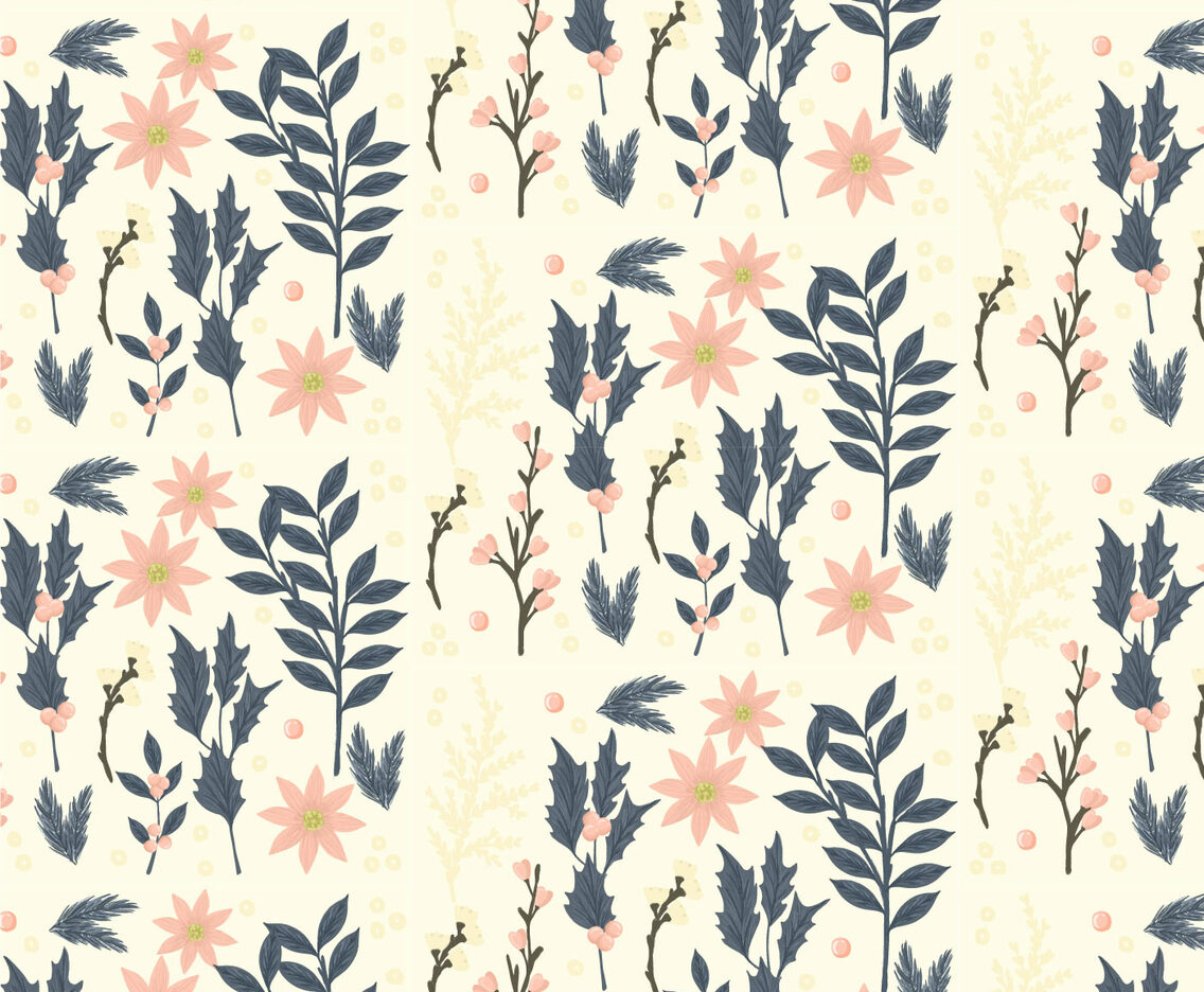 Vector Winter Seamless Pattern