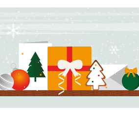 Vector Christmas Elements Illustration
