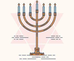 Menorah Vector