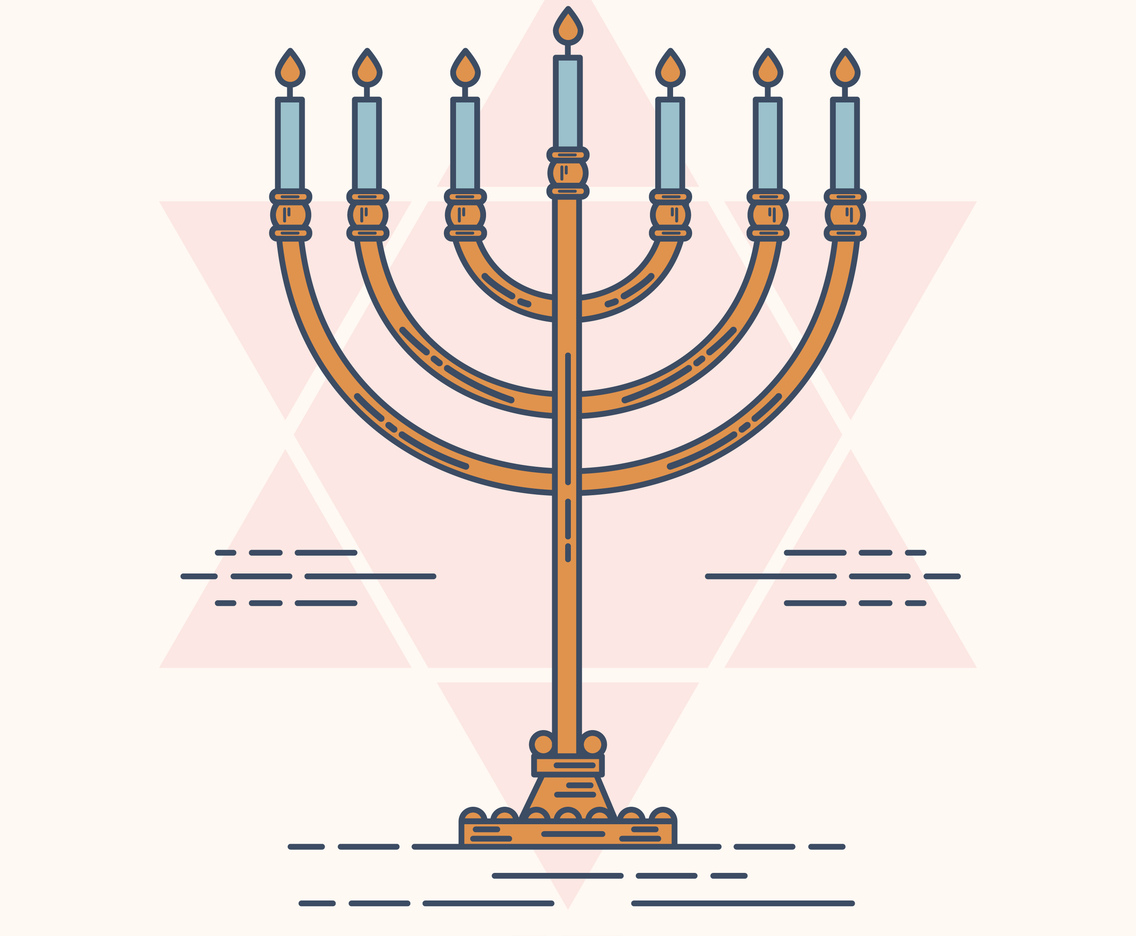 Menorah Vector