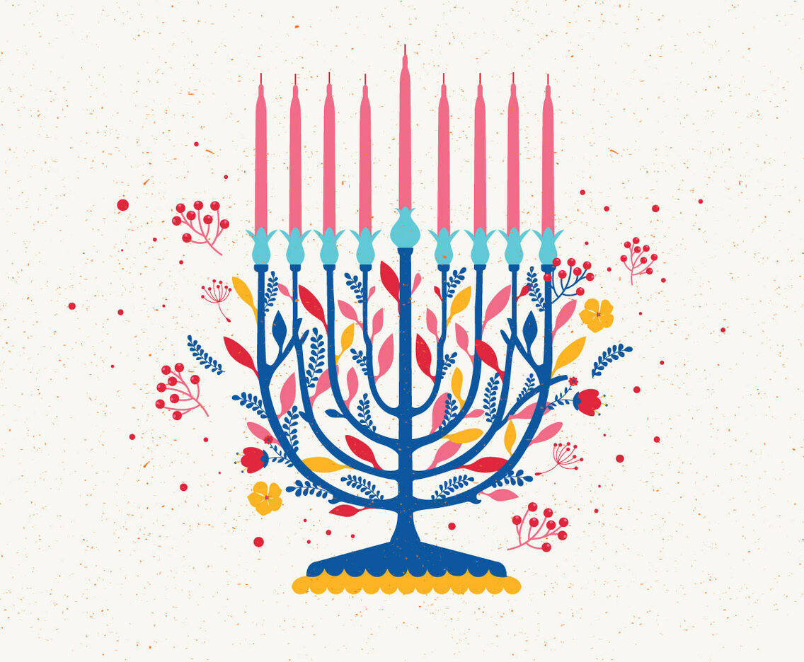 Menorah Vector