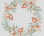Vector Floral Wreath