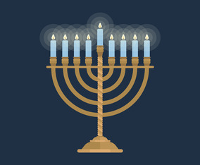 Menorah Illustration