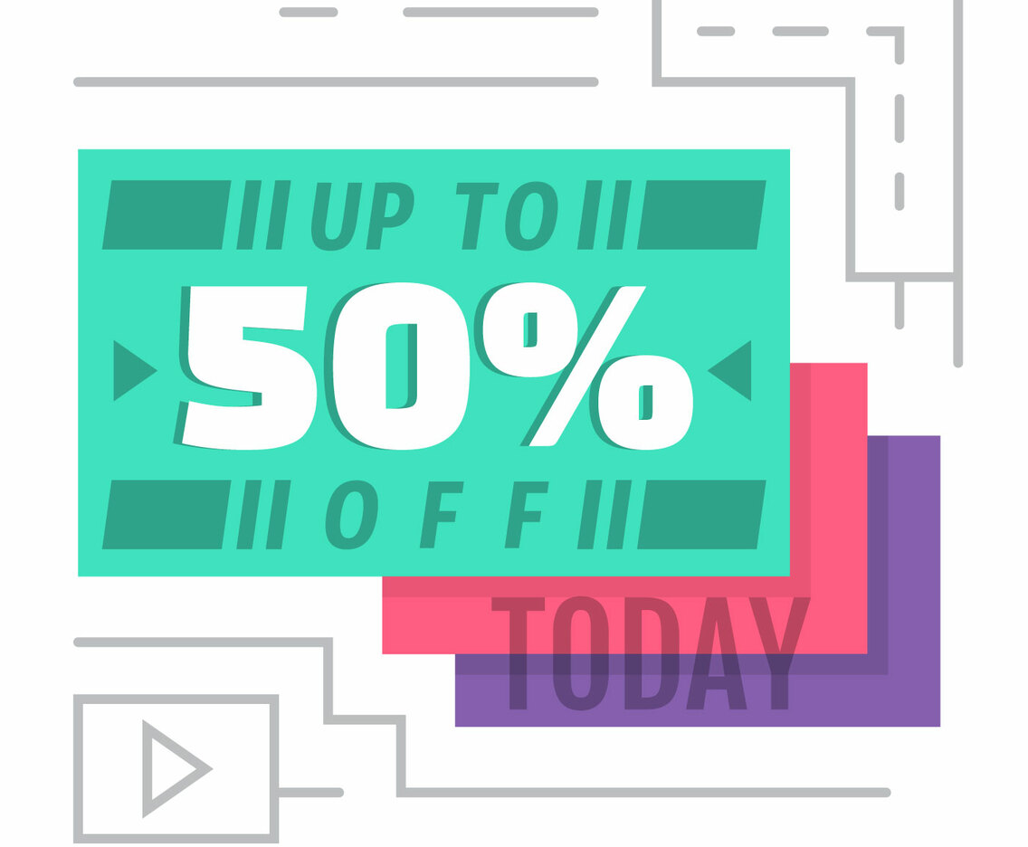50 Off Today