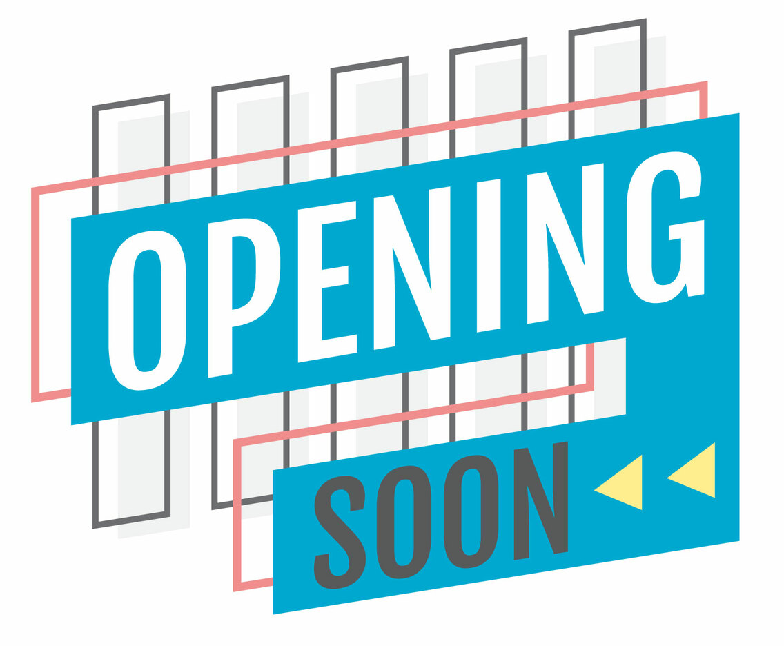 Opening Soon Sign