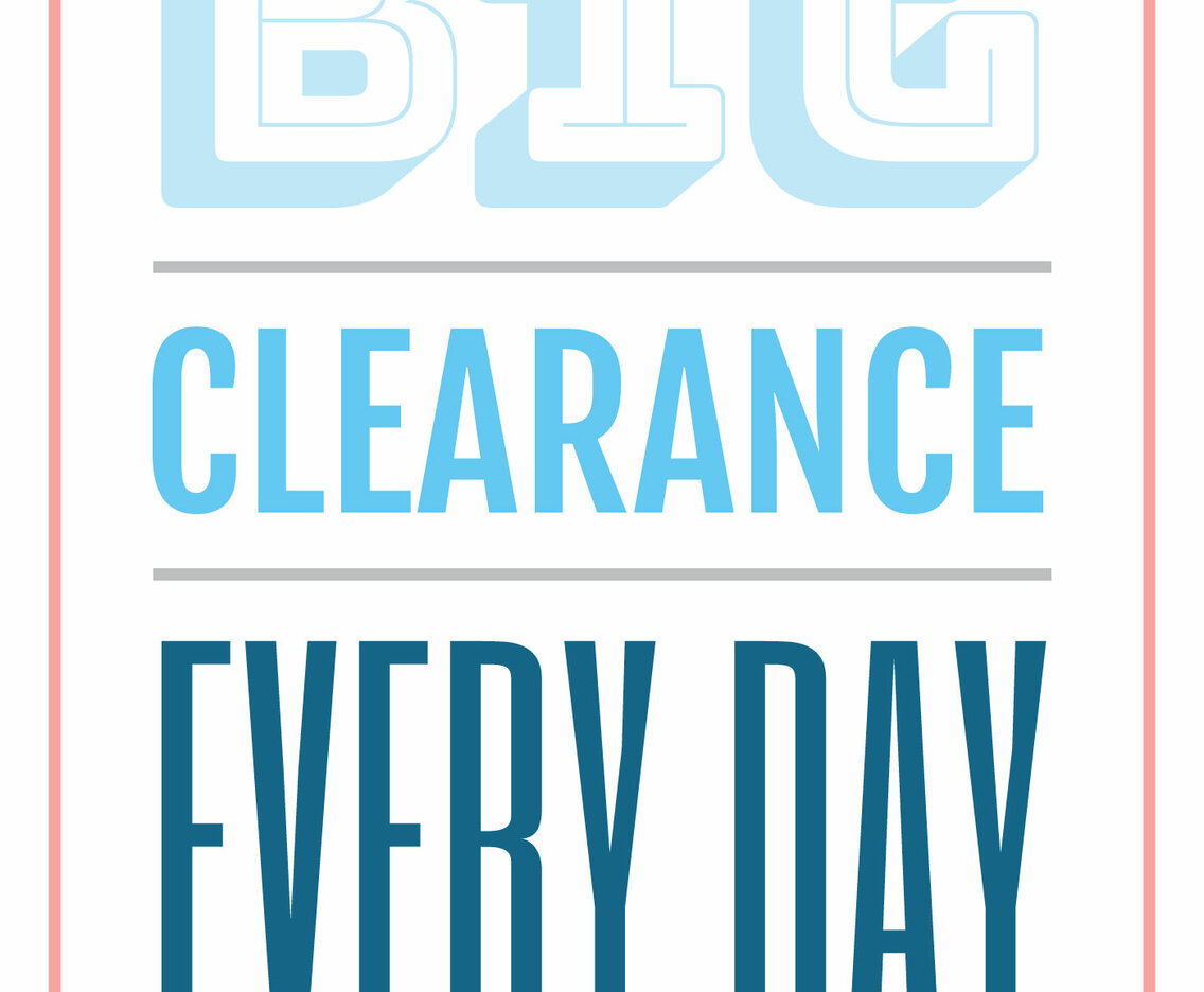 Big Clearance