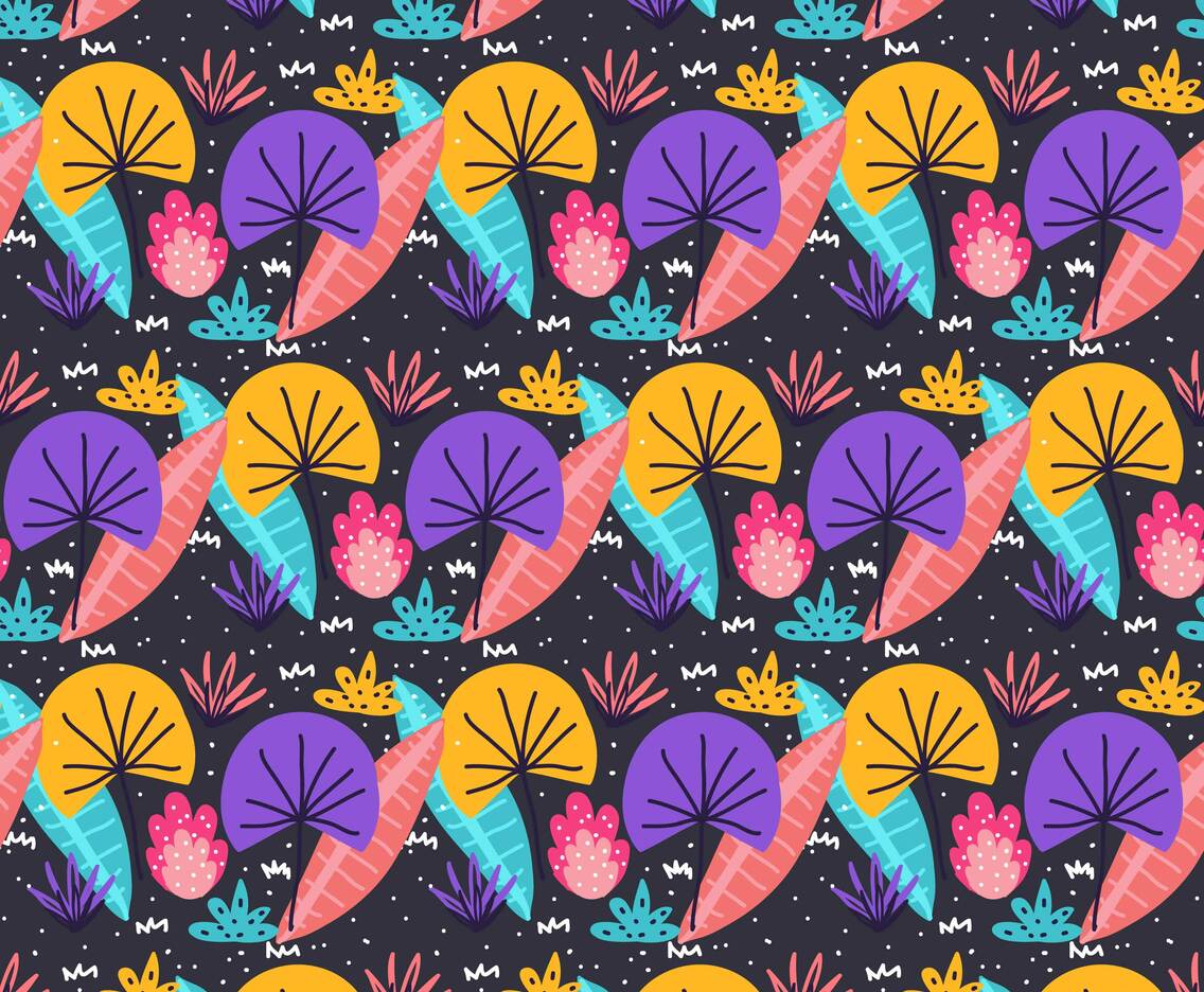 Colorful Flowers Pattern