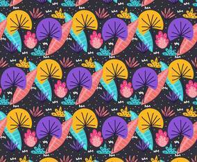 Colorful Flowers Pattern