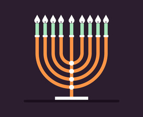 Menorah Illustration