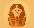 Egyptian Pharaoh Vector Illustration