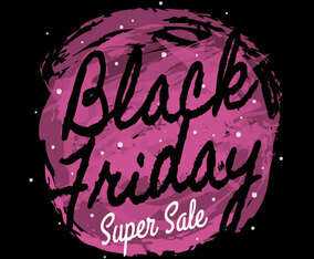 Artistic Black Friday Poster Design