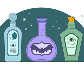 Free potion - Vector Art