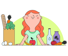 Healthy Lifestyle Vector