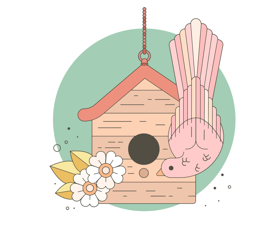 Birdhouse Vector
