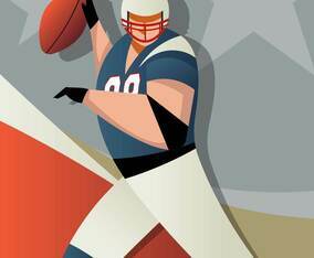 Football Player Sportsman