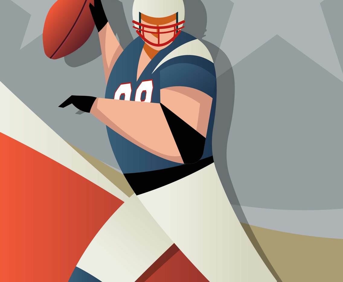 Football Player Sportsman