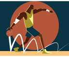 Strong Basketball Player Vector
