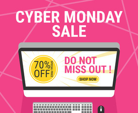 Cyber Monday Social Media Post