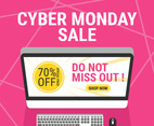 Cyber Monday Social Media Post
