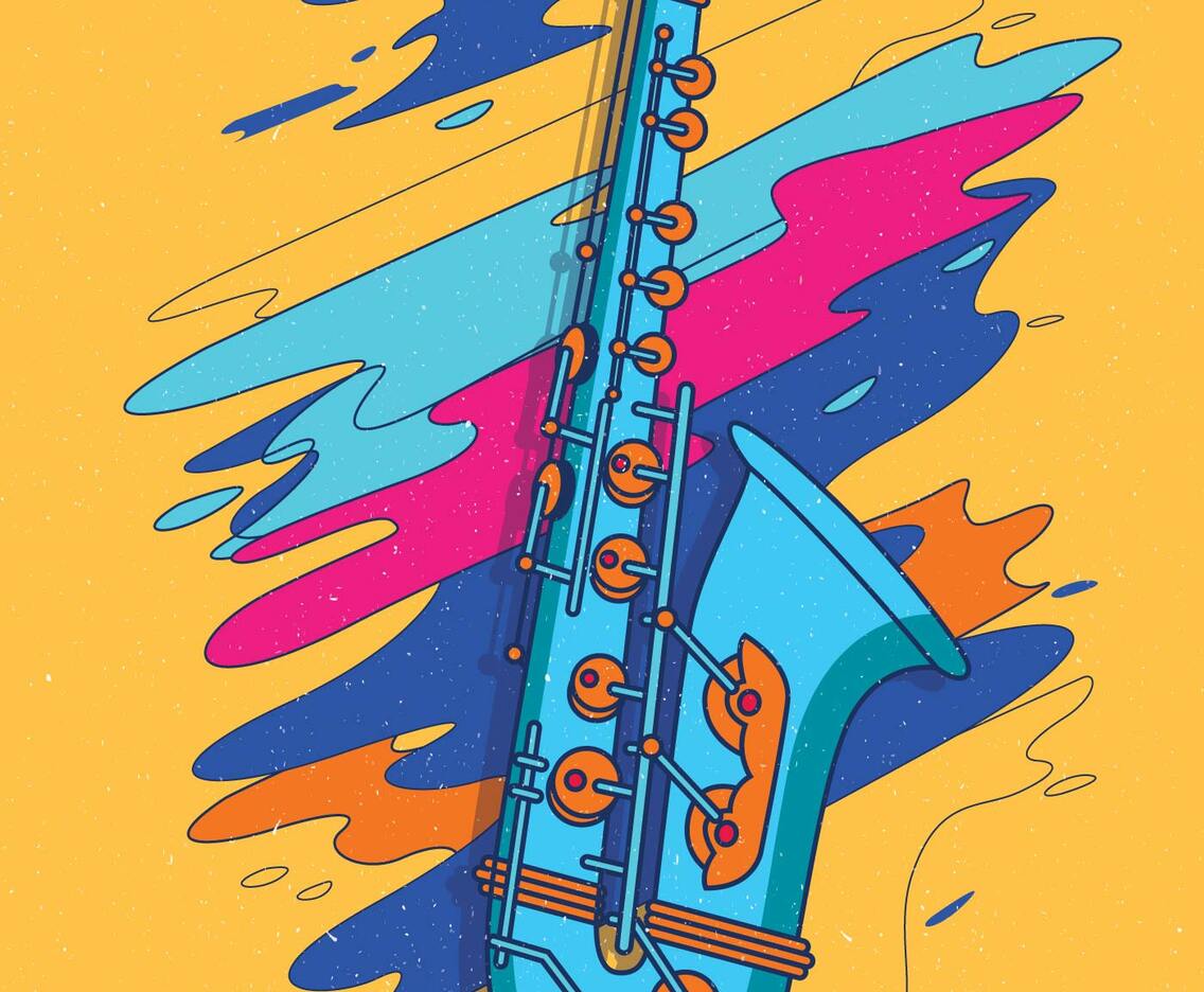 Saxaphone Vector