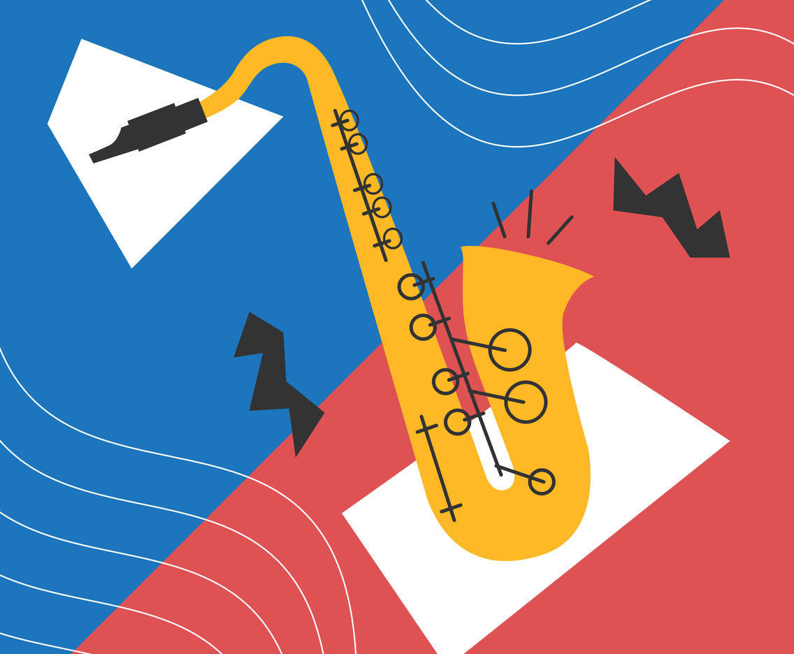 Saxaphone Vector