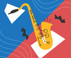 Saxaphone Vector