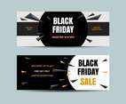 Black Friday Sale Banner Vector