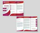 Professional Brochure Template Vector