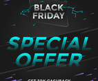 Black Friday Special Offer Social Media Post Vector