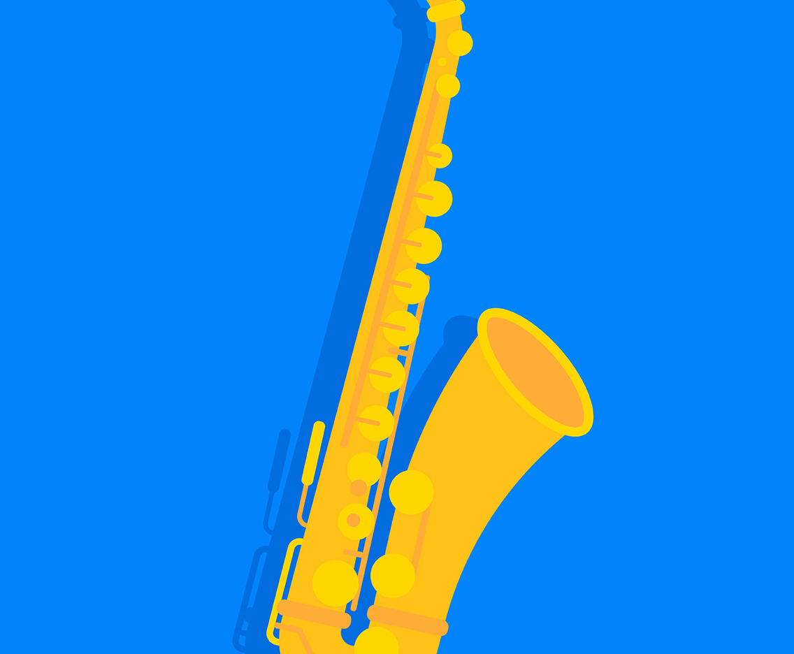 Saxaphone Illustration
