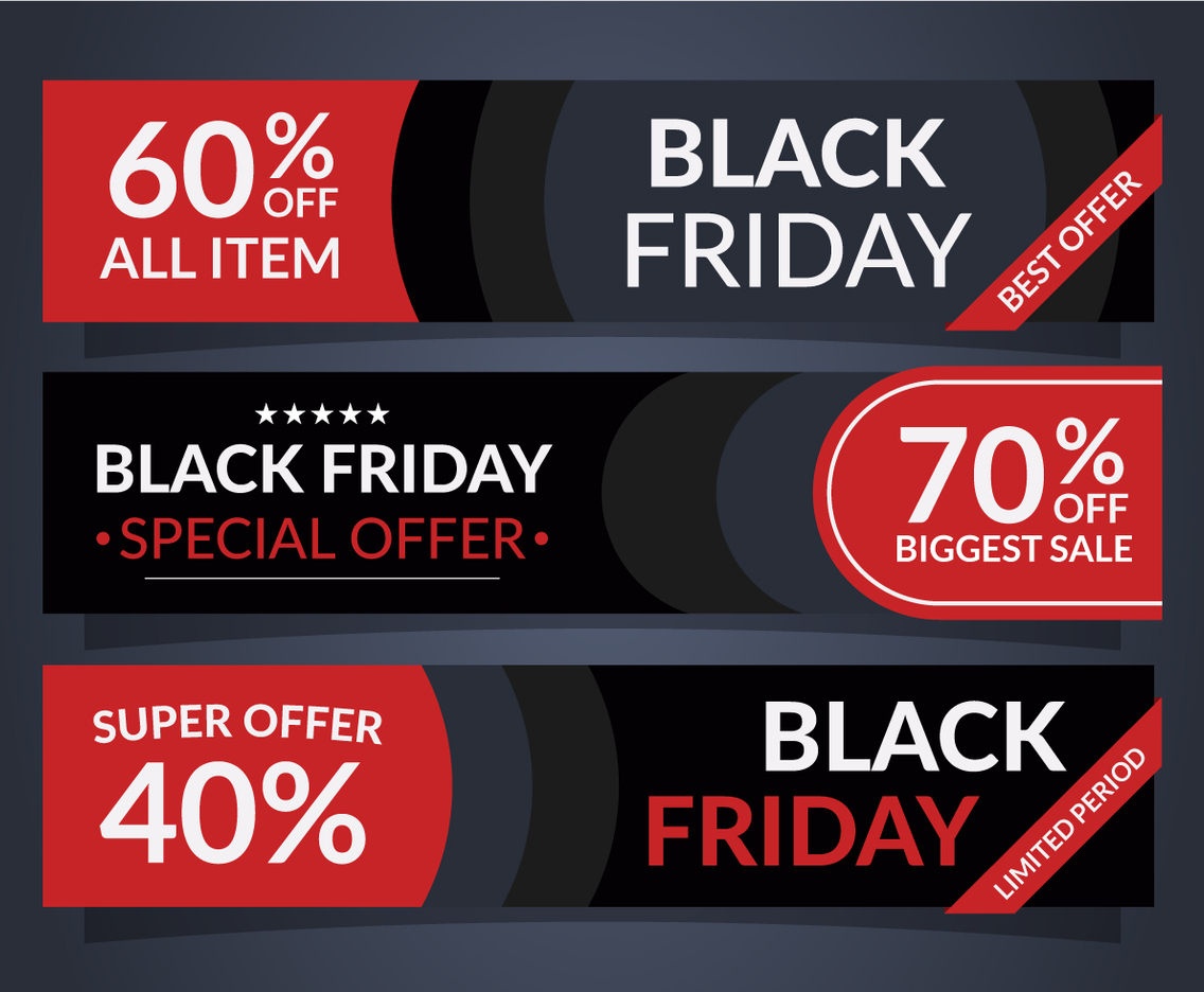 Black Friday Banners Template