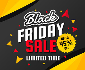 Black Friday Sale Vector