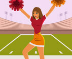 Football Cheerleader