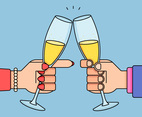 Champagne Toast