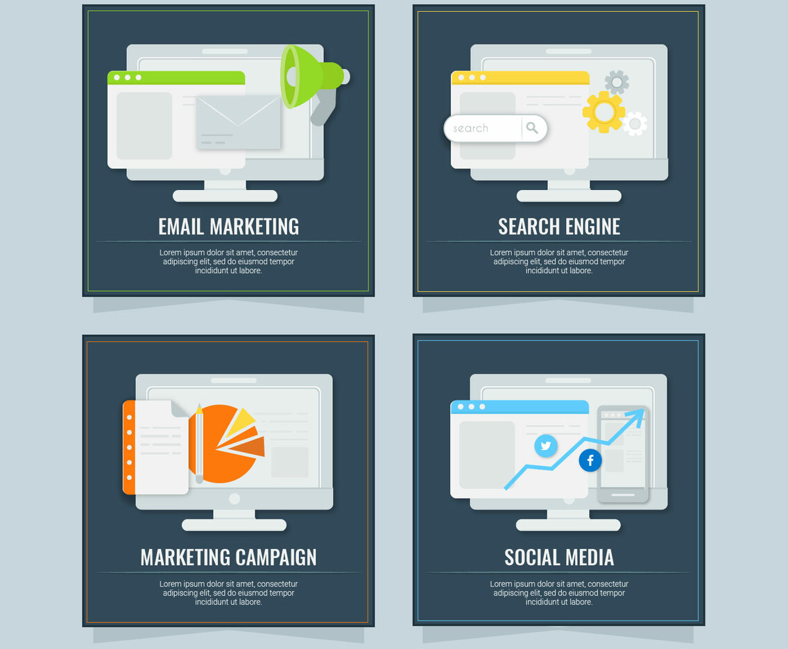 Vector Marketing Banners