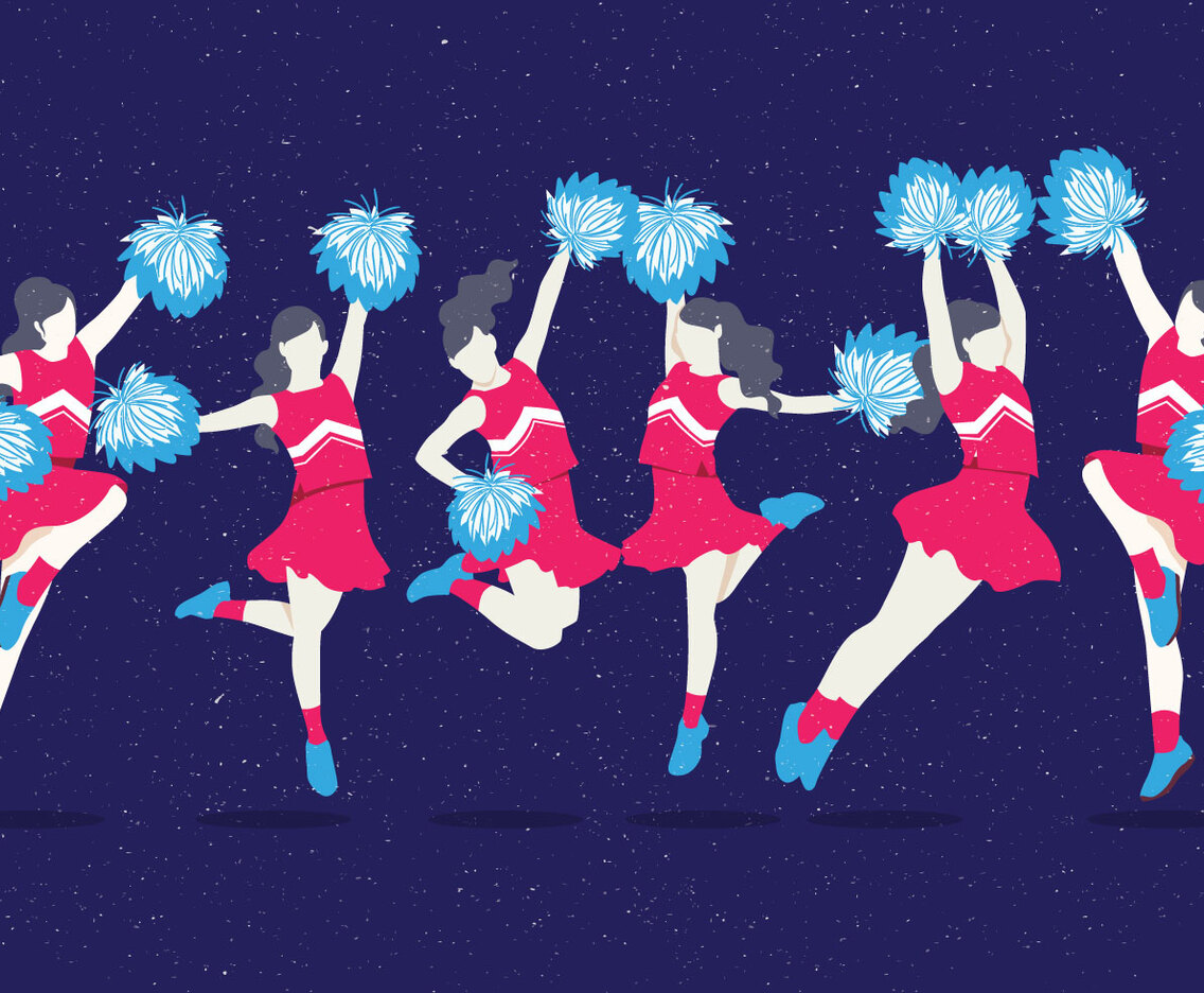 Cheerleader Vector