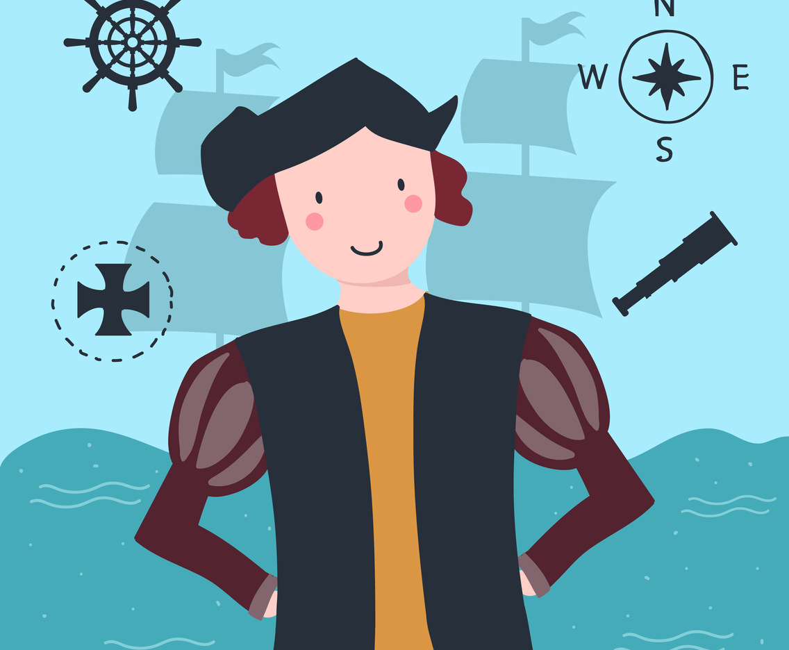 Christopher Columbus Vector