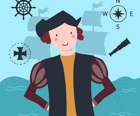 Christopher Columbus Vector