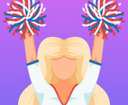 Outstanding Cheerleader Vectors