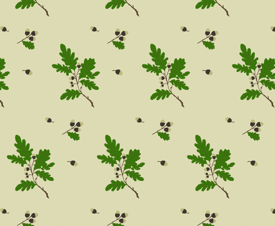 Acorn Tree Pattern