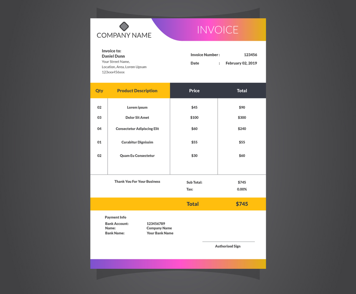 Invoice Template