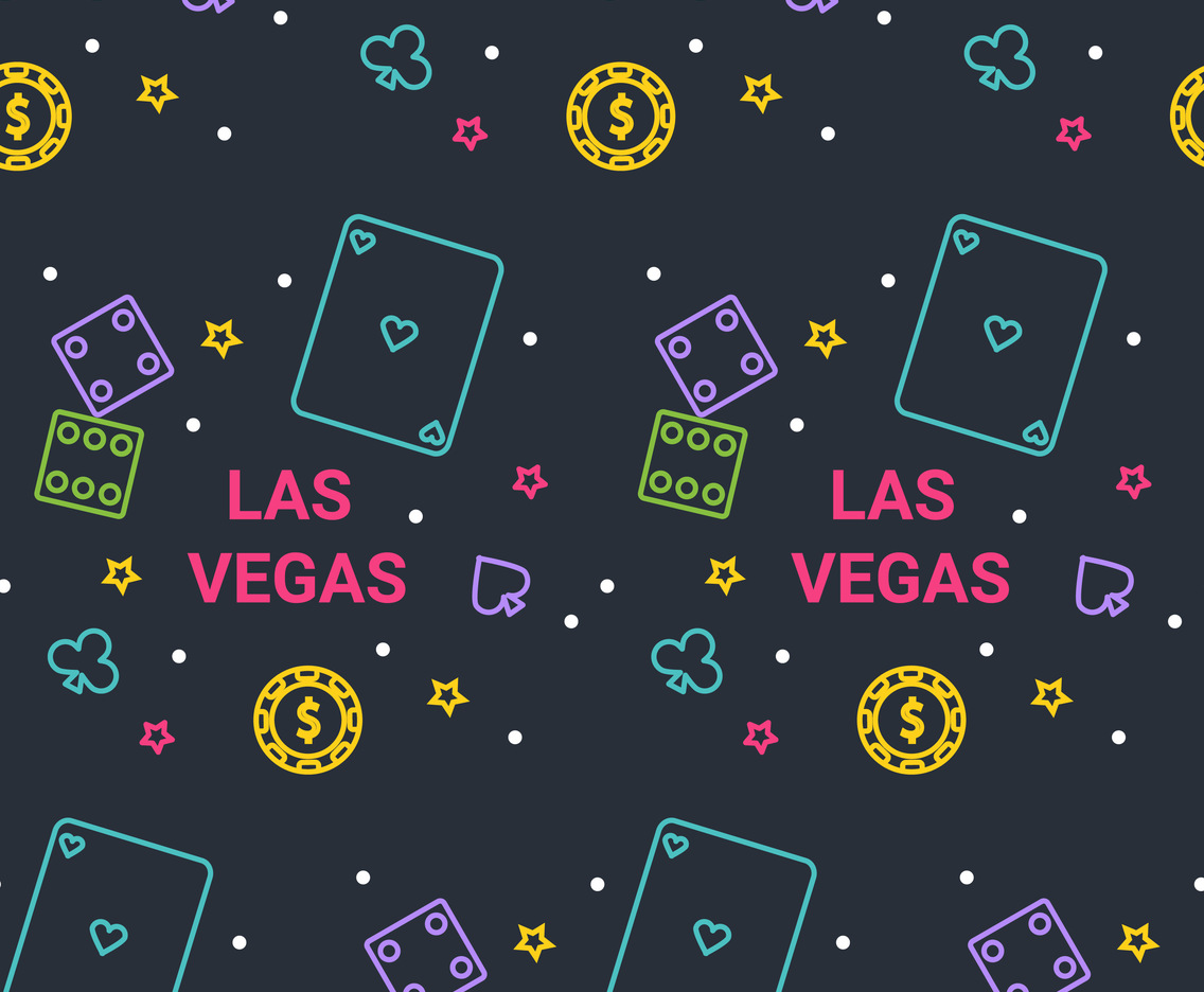 Las Vegas Pattern Vector