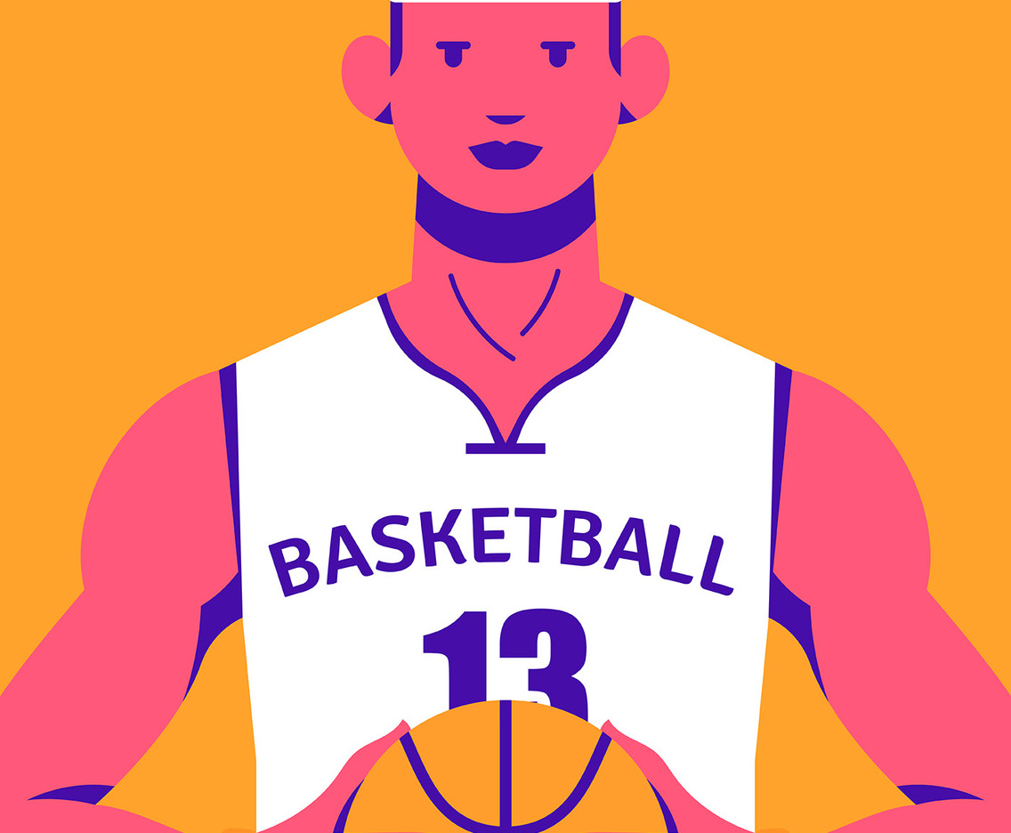 Basketball Illustration