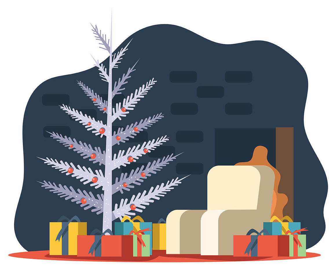 Mid-Century Christmas Tree