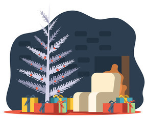 Mid-Century Christmas Tree