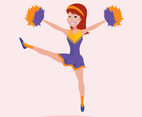 Cheerleader Woman