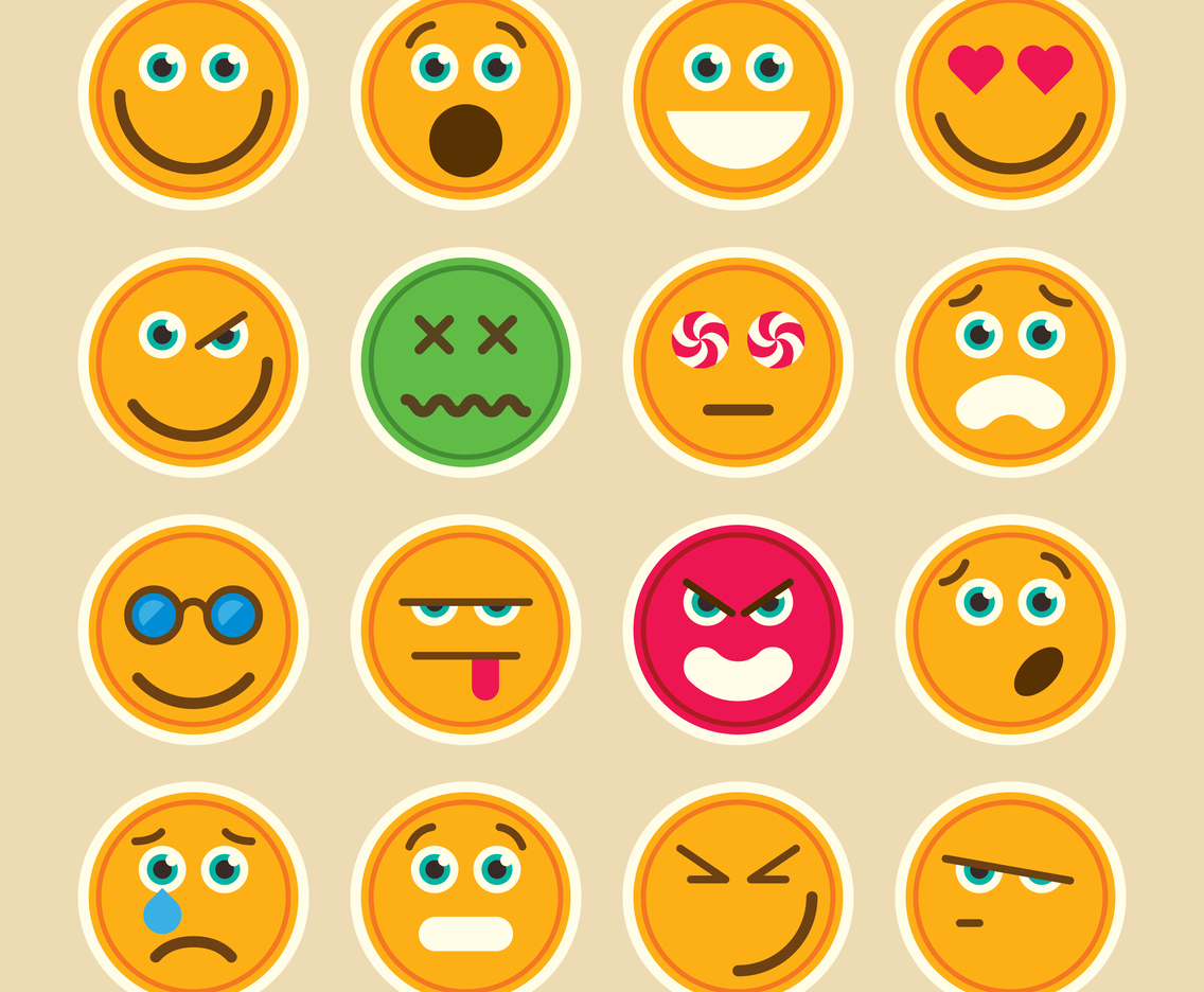 Emoticons set.