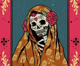 Day Of The Dead Skull