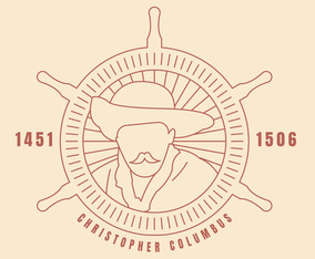 Funky Christopher Columbus Vectors