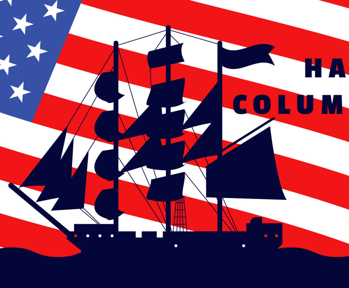 Funky Christopher Columbus Vectors